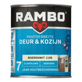 RAMBO PANTSERBEITS DEUR EN KOZIJN ZIJDEGLANS