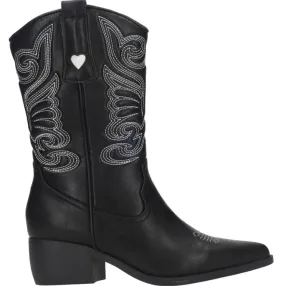 SHOECOLATE COWBOY BOOTS (ZWART)